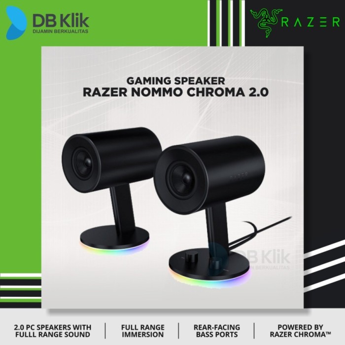 Speaker Razer Nommo Chroma 2.0 for Gaming | Razer Nommo Chroma 2.0