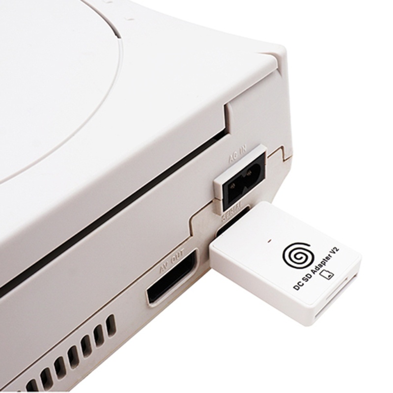 Btsg SD TF Card Reader Adapter Untuk Aksesoris Mesin Game Dreamcast Dreamshell V4.0