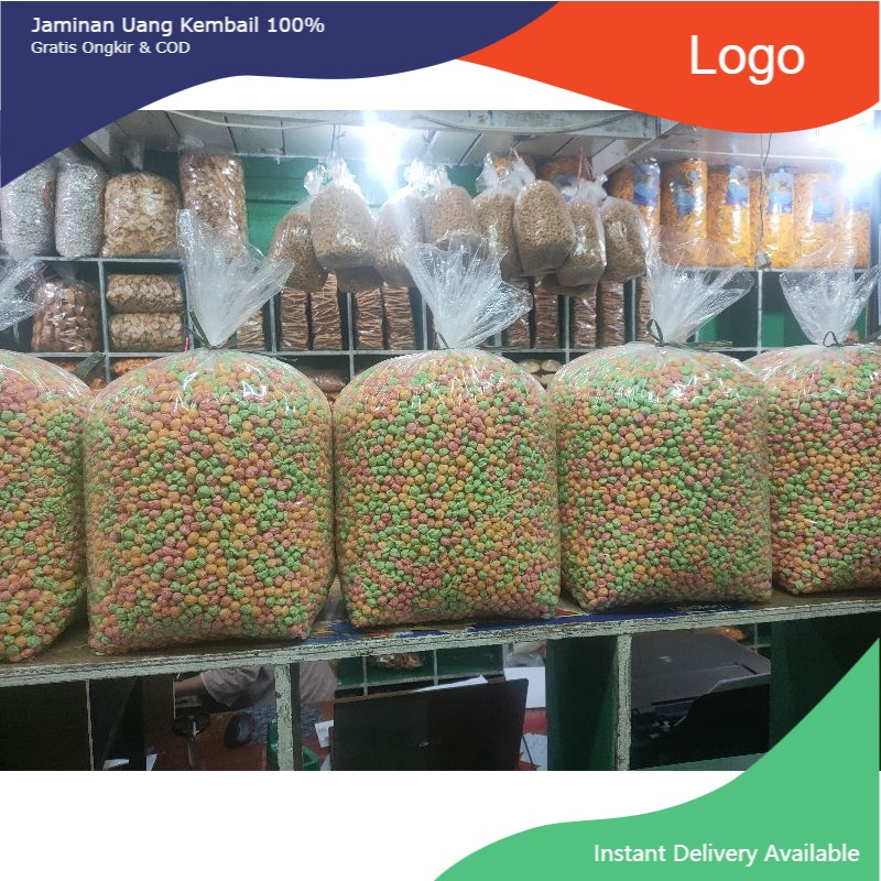 

MAKANAN RINGAN SNACKS NYAM NYAM / RICE CRISPY /CRISPY RICE 1 KG