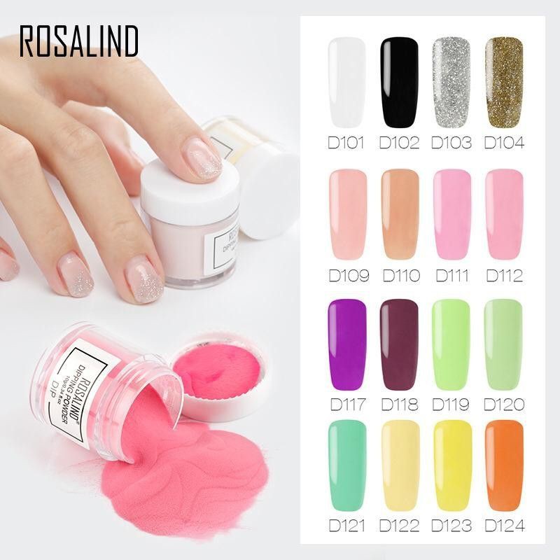 (1 - 20) ROSALIND Dipping Powder untuk nail art kutek kuku Bagus