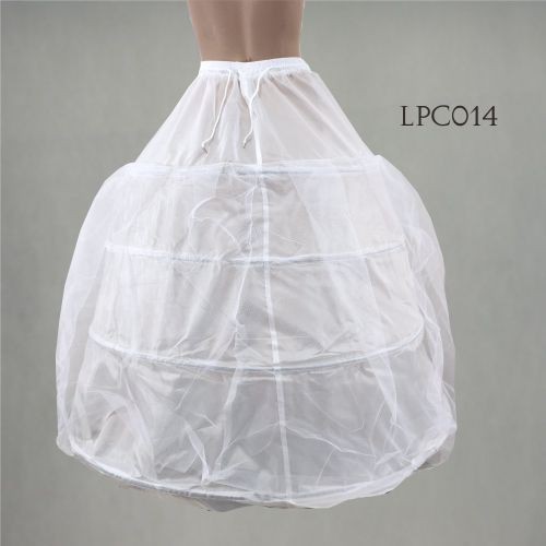 [BISA COD] PENGEMBANG GAUN PENGANTIN ROK PETTICOAT BRIDAL 4 RING LPC014