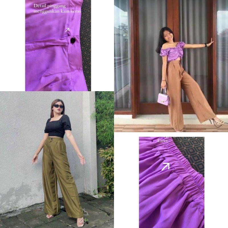 CELANA KULOT HIGHWAIST PREMIUM