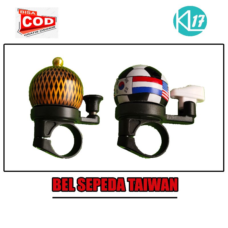 Bel SEPEDA ting taiwan BEL SEPEDA MODEL KUBAH BOLA BEL SEPEDA GUNUNG MTB LIPAT FOLDING ANAK BELL SEP