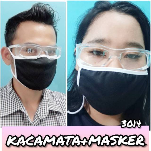 KACAMATA SEFTY/APD DARI COVID-19  +FREE MASKER