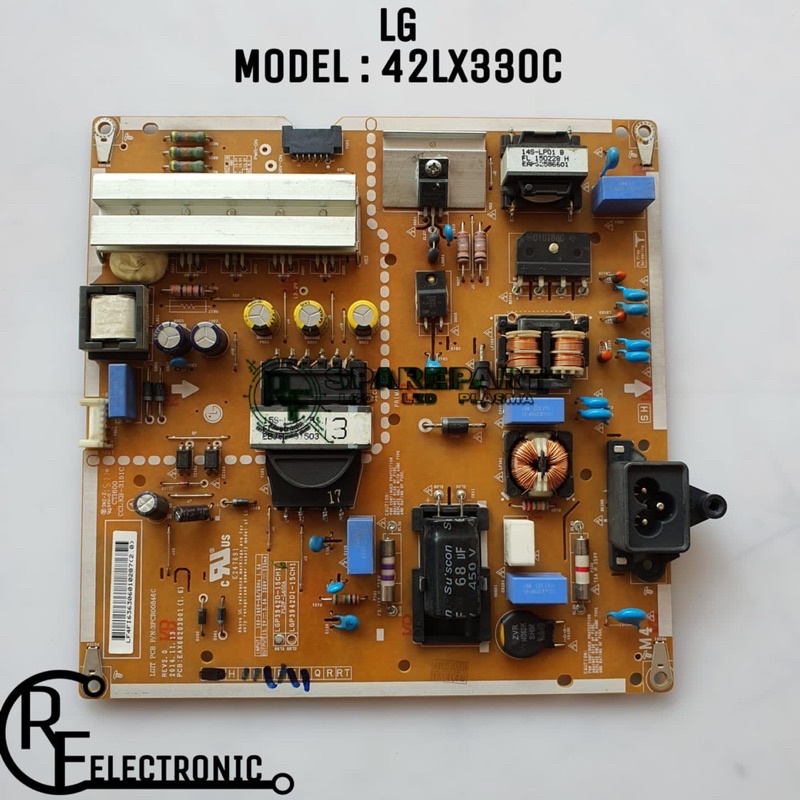 PSU POWER SUPPLY REGULATOR MESIN TV LED LG 42LX330C 42LX330 C