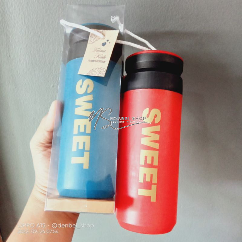 Souvenir BOTOL Minum Kemasan Mika - BOTOL Minum Sweet 500ml