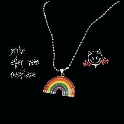 smile after rain necklace by findselcouth.id