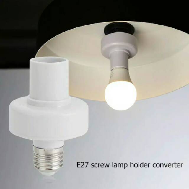 Fitting Lampu E27 dengan Remote Control Wireless