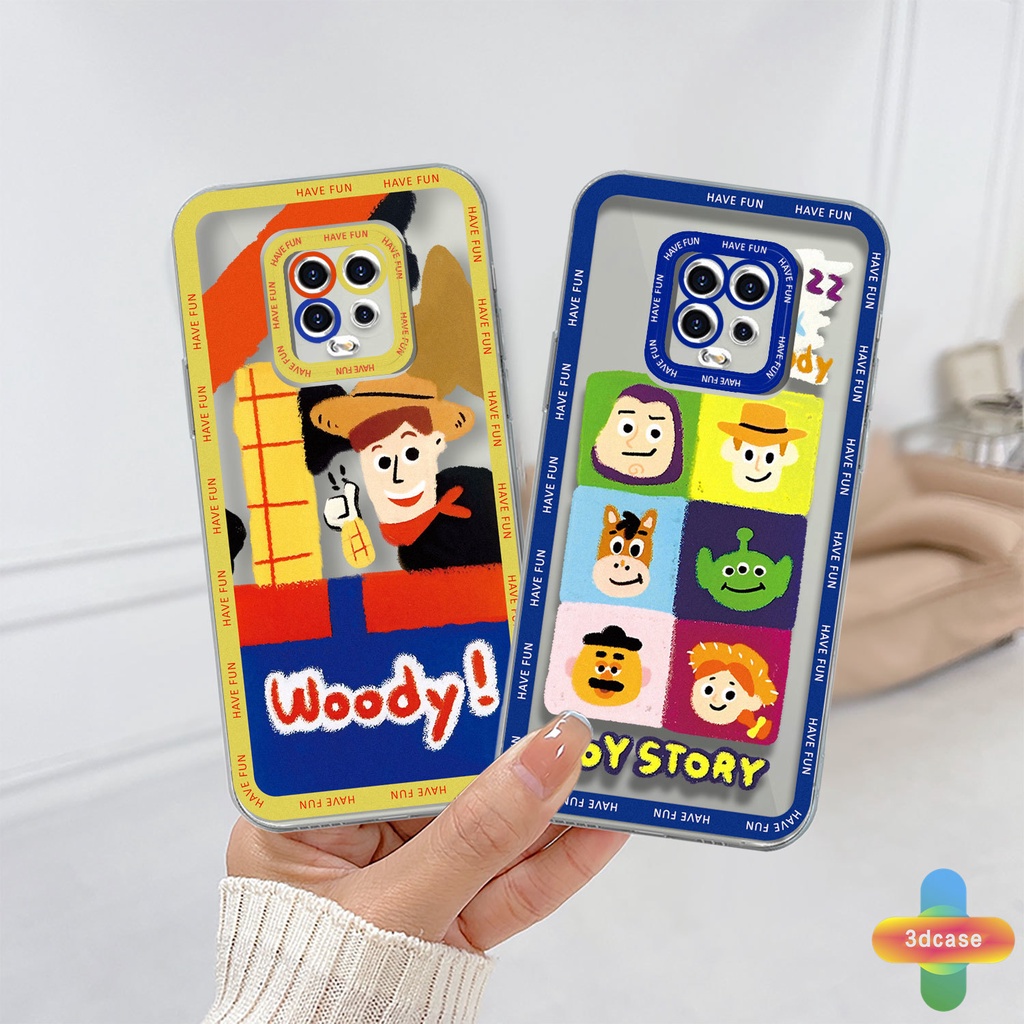 Case HP Xiaomi Redmi Note 9 8 10 10S 9 10 PRO MAX 11 9S Xiaomi Redmi POCO C3 C31 X3 NFC X3 PRO Redmi 9C NFC 9A 9i 9T 9AT 9ACTIV 9 PRO Power 10X POCO M2 PRO 10 Prime Transparent Toy Story Angel Eyes Protector Cover