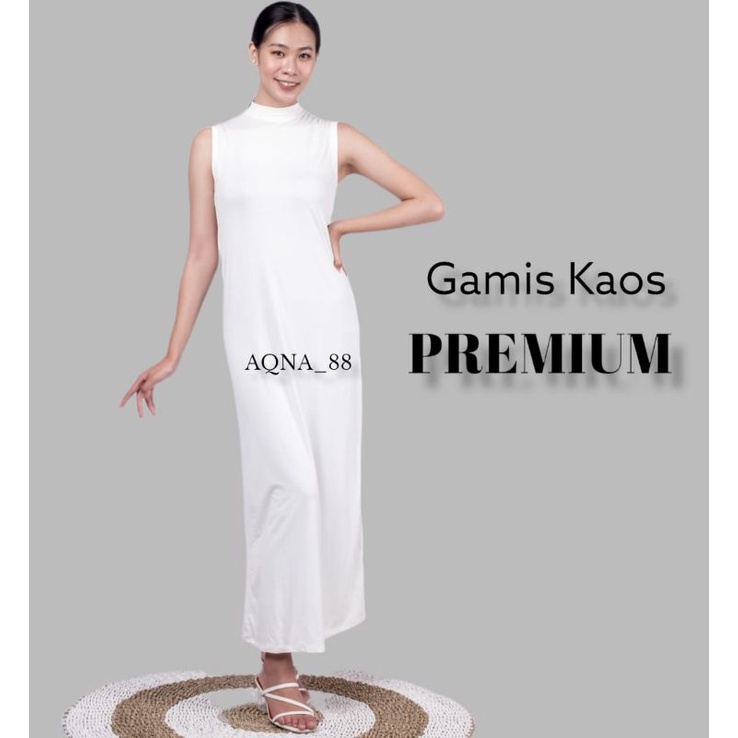 Iner Dress Tanpa Lengan | Inner Dress Tanpa Lengan | Long Dress Tanpa Lengan