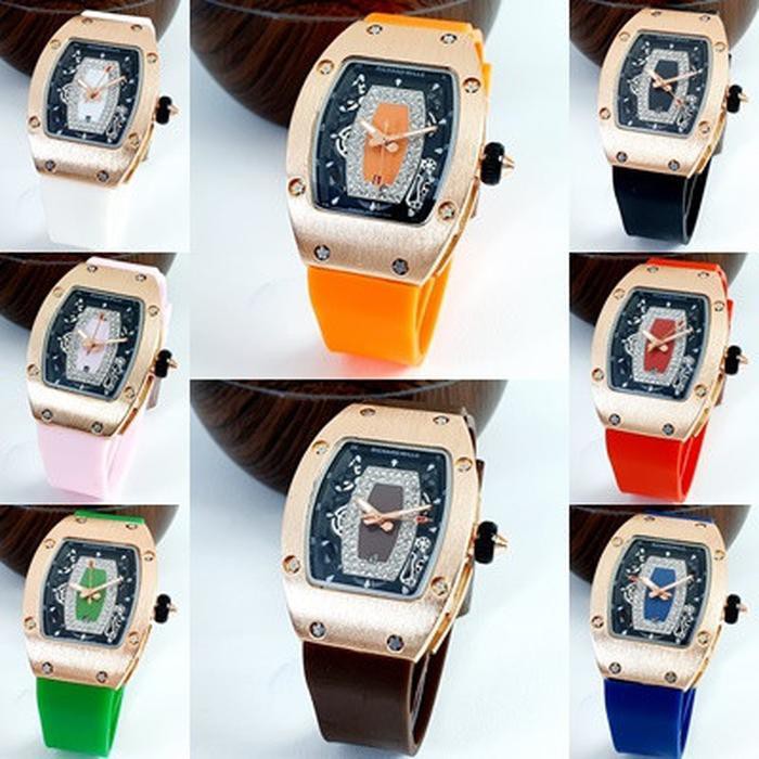 Promo Jam Tangan Wanita R Mille RM 329 - Tali Rubber - Random Diskon