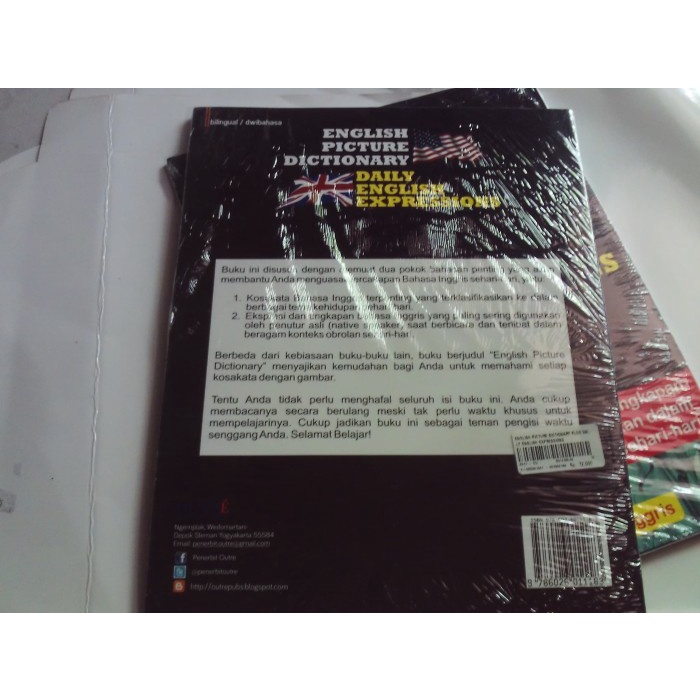Bayar Dirumah English Picture Dictionary Plus Daily English Expressions Limited Shopee Indonesia