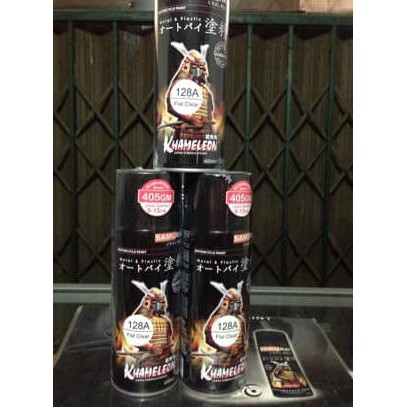 

Kl 5714- Samurai Paint/Clear Doff(Vernis)-Flat Clear 128A-Cat Semprot Aerosol