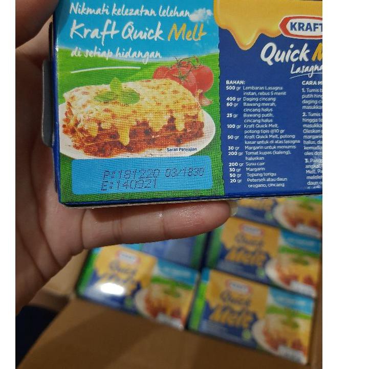 

Ready Stok KEJU KRAFT QUICK MELT 165gr Exp Oktober 2021