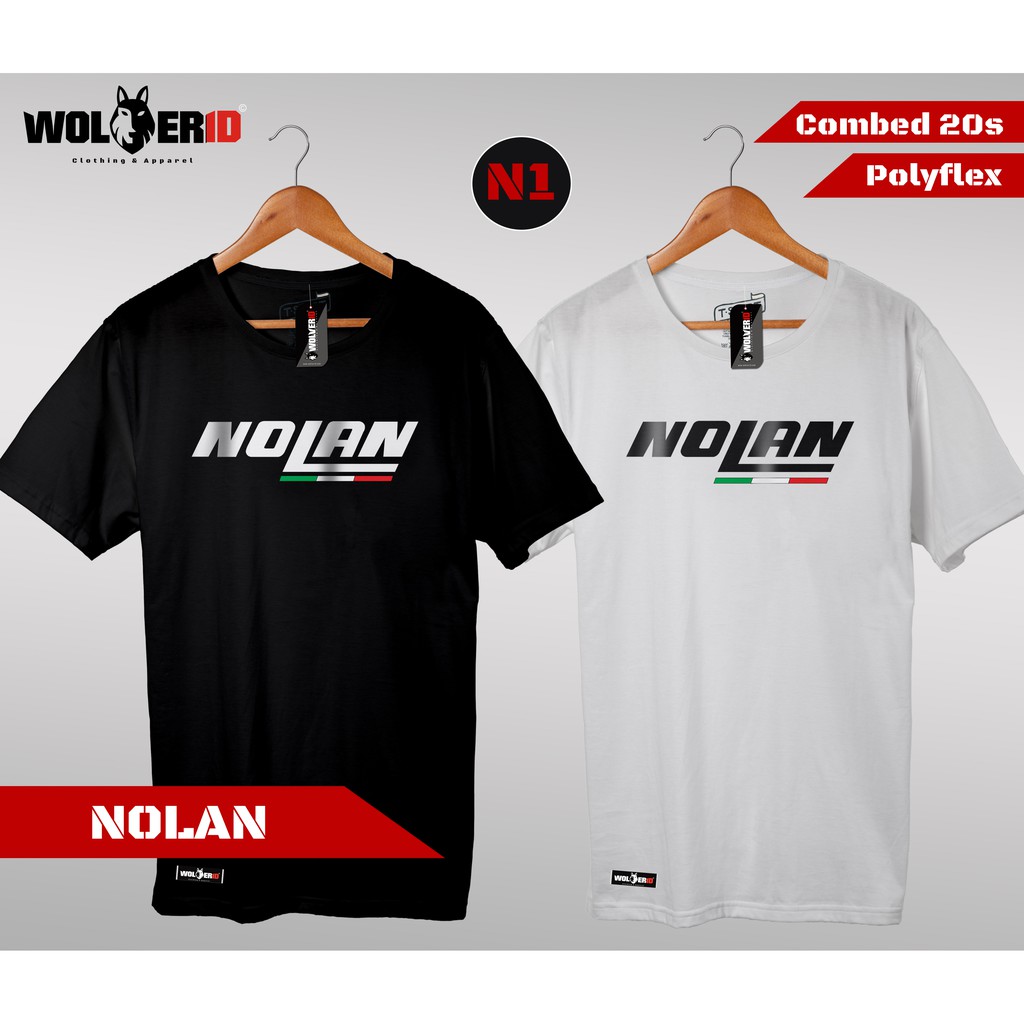Kaos Nolan - Kaos motor - Helm Nolan