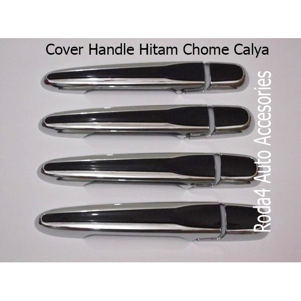 Cover Handle Moil Calya  Model Hitam Chorme