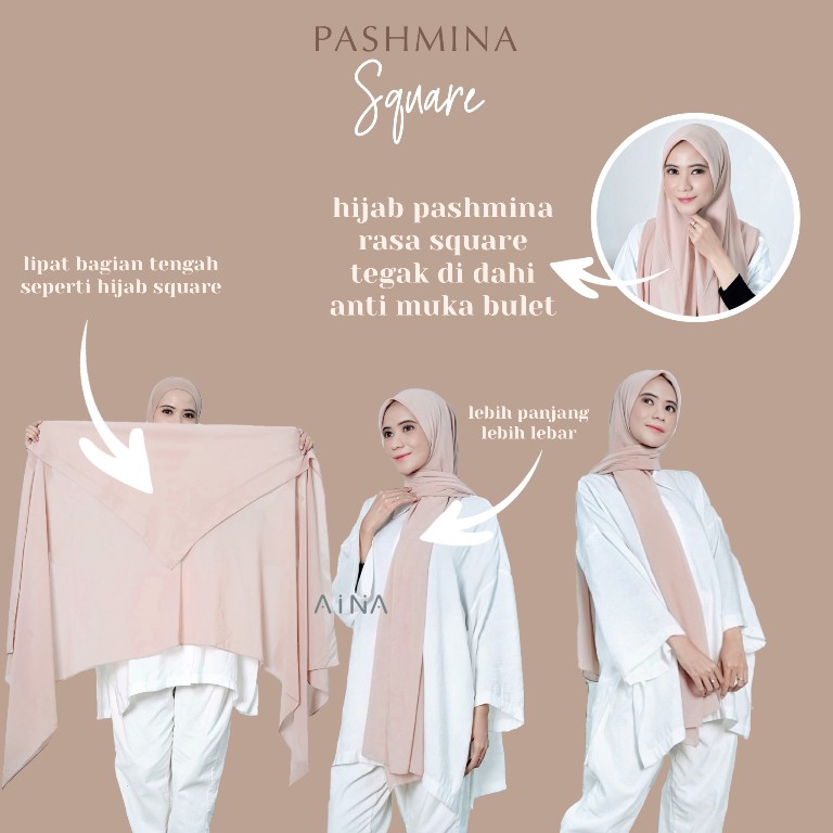 PASHMINA SQUARE PART II / PASQUARE PASHMINA SQUARE
