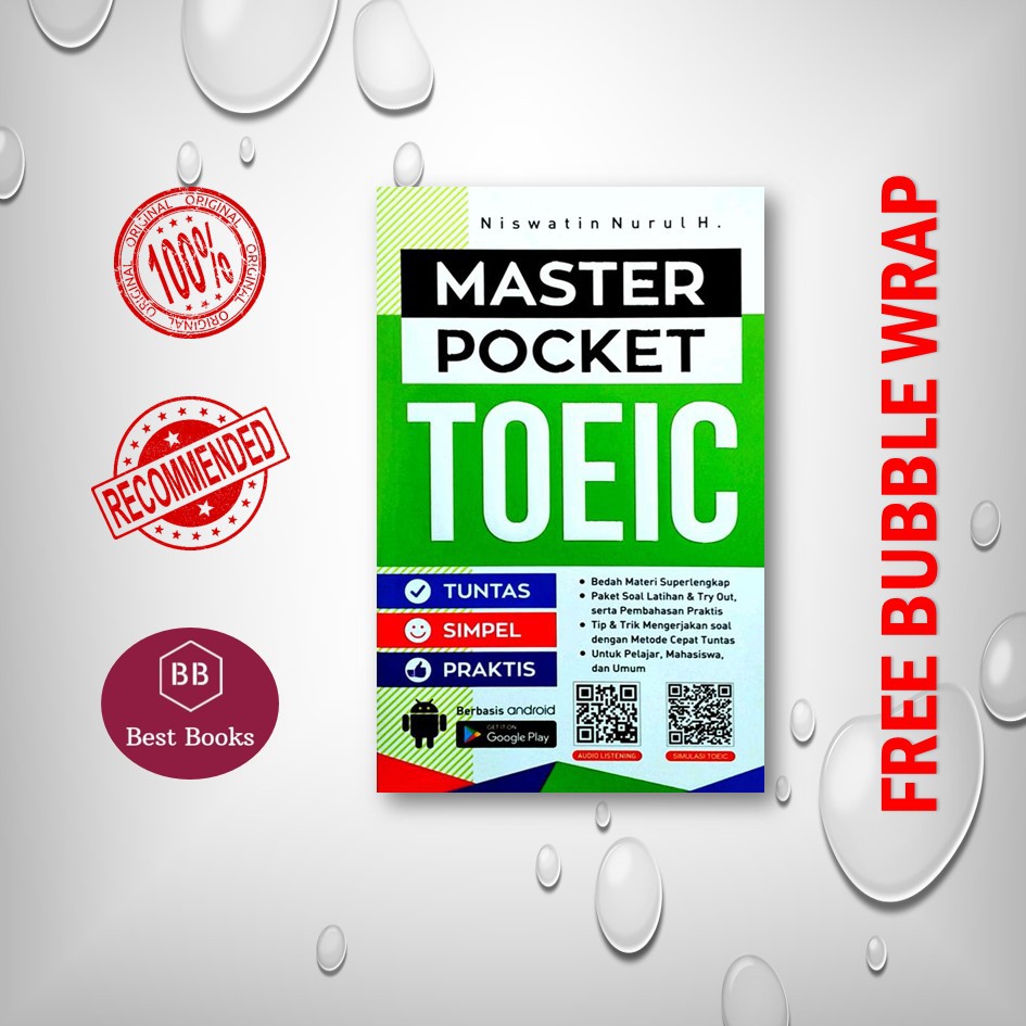 Buku Master Pocket Toeic Shopee Indonesia