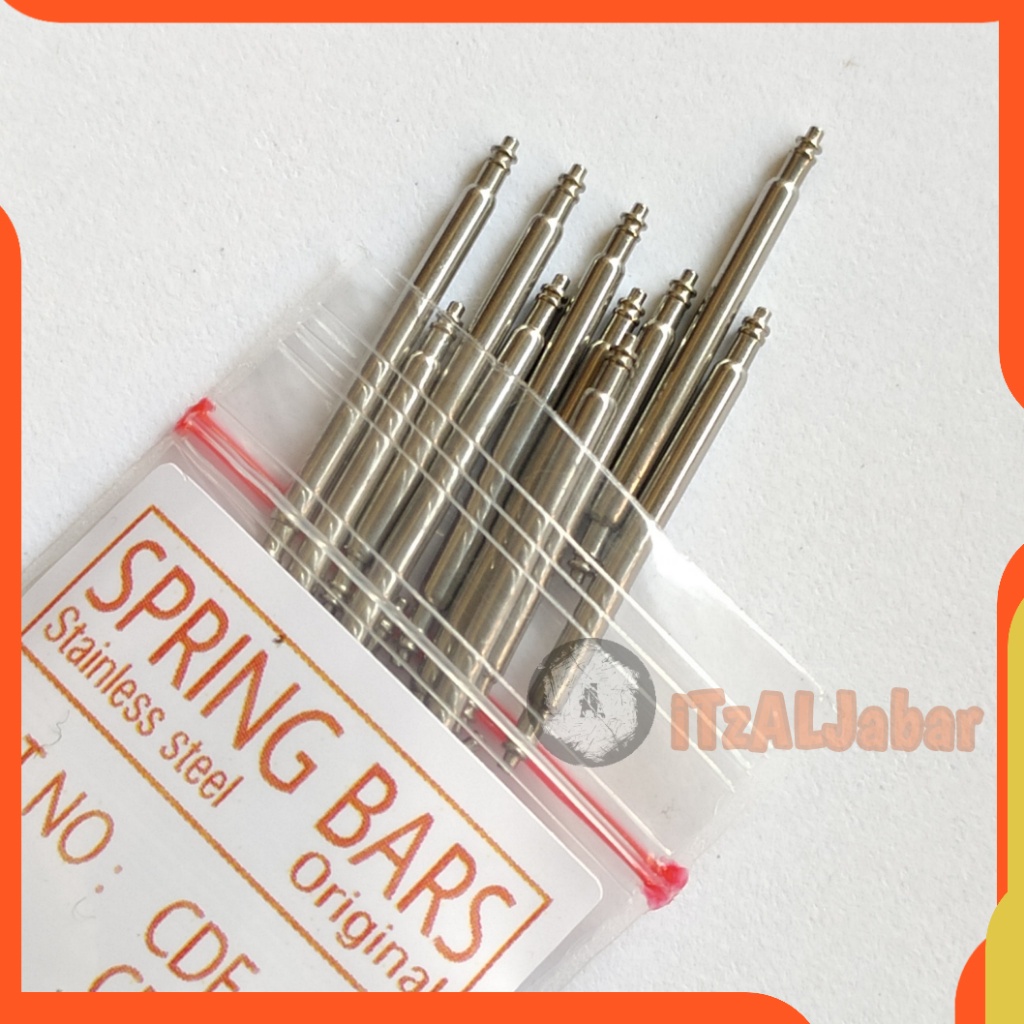 Pen strap spring bar tali jam tangan Pin pen spring bar (12 Pcs)