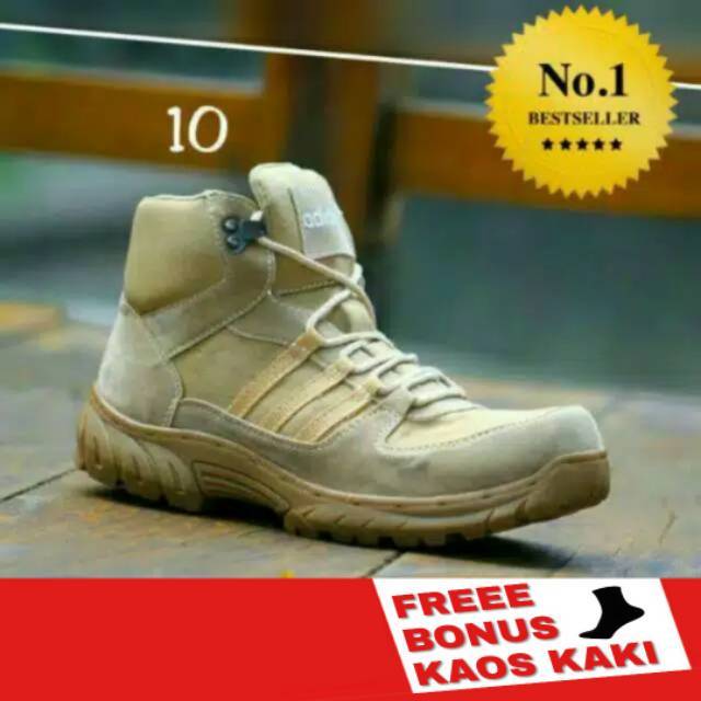 COD  Sepatu Boots Safety Tactical Pria 5AA Sepatu Pria Septi Ujung Besi Sepatu Gunung Militer 511