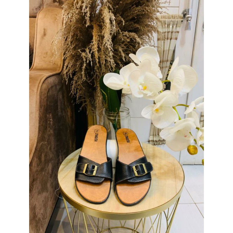 Sendal gesper (KULIT ASLI SUKAREGANG GARUT)