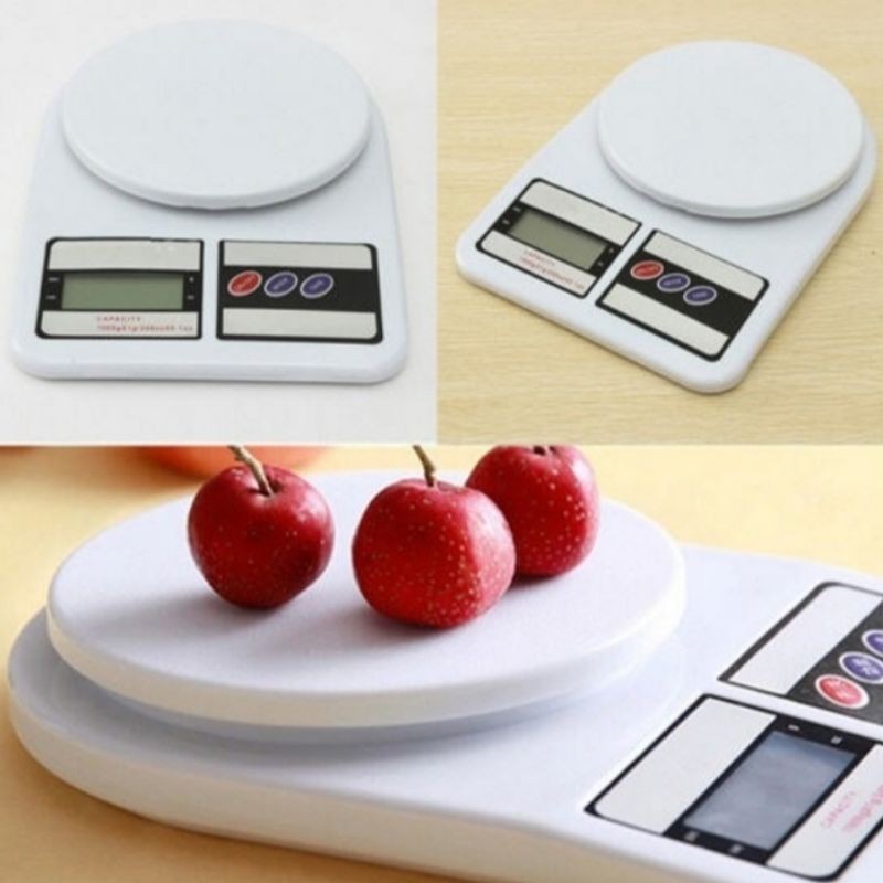 Timbangan Dapur Digital Presisi Dapur Electronic Kitchen Scale Neraca Takaran Bumbu Layar LED