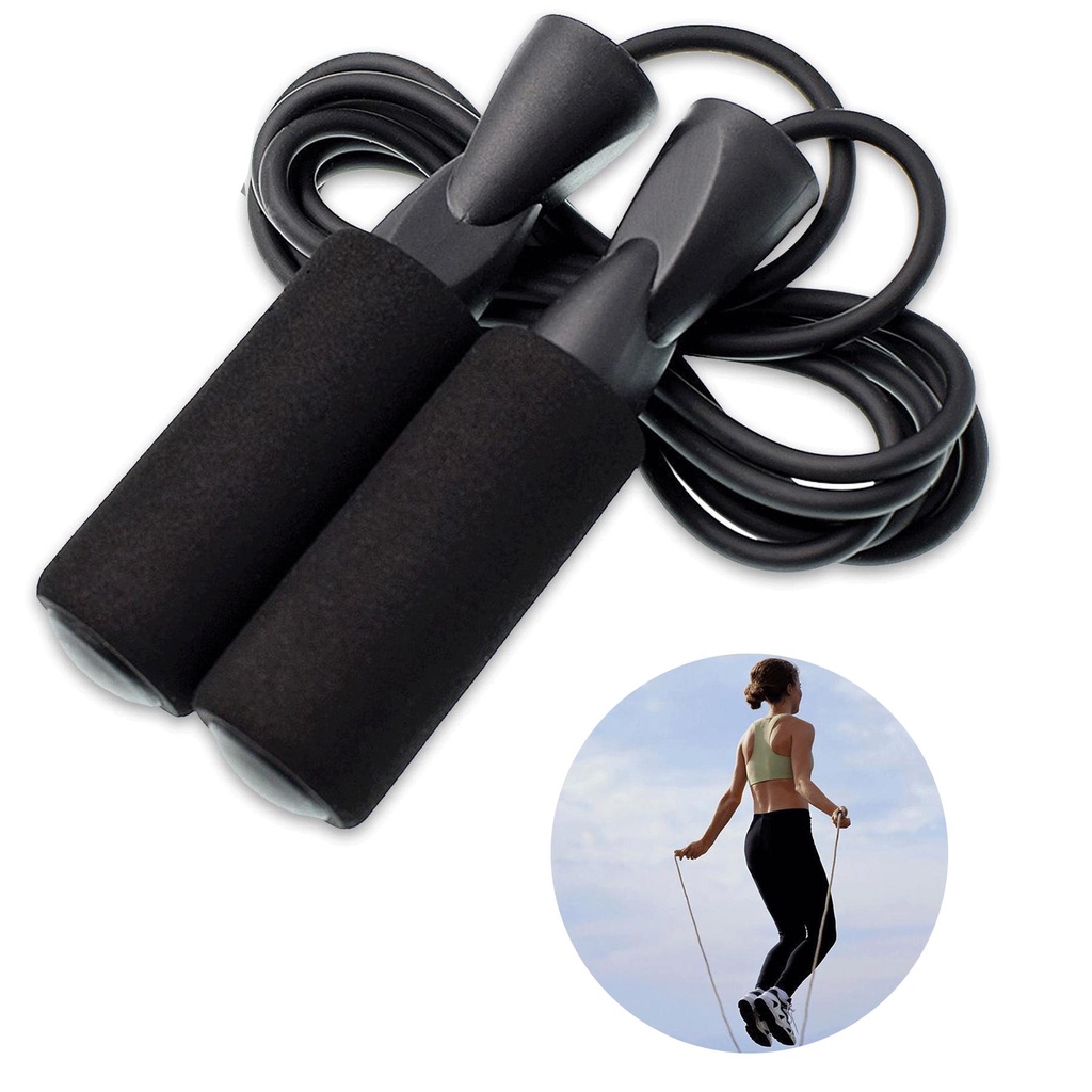 Tali Skipping Jumping Rope Skipping Rope Colorful Simple HIGH Quality Alat Bantu Olahraga Skipping Tali