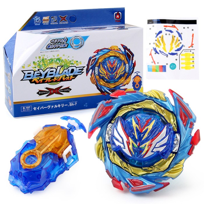 Gasing Beyblade Burst DB merk Flame B-187 Savior Valkyrie Shot-7