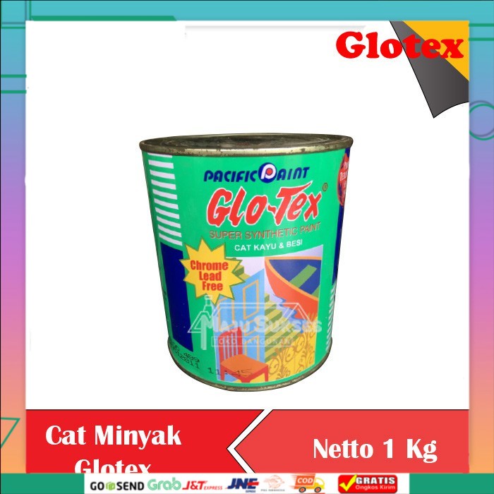 

SALE SUPER MURAH!!! Cat Minyak untuk Kayu dan Besi Glo Tex Terbaru