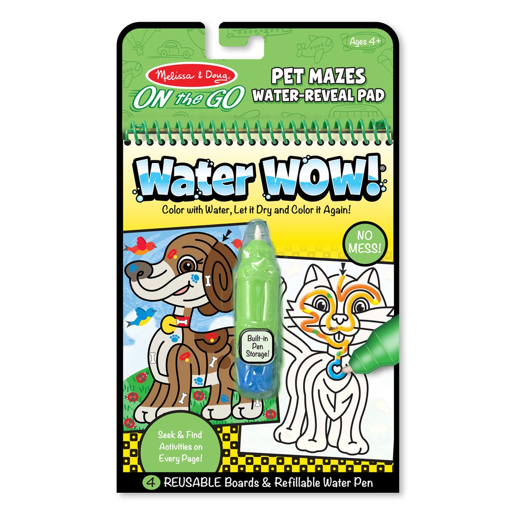 

Melissa & Doug Water Wow! Pet Mazes / MD-9484