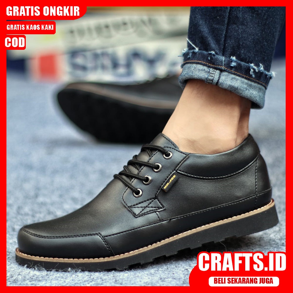 TNTRL Sepatu Formal  Pria Sepatu Pria Casual Sepatu Formal Pantofel Hitam Kerja Kantor Cowo/Cowok