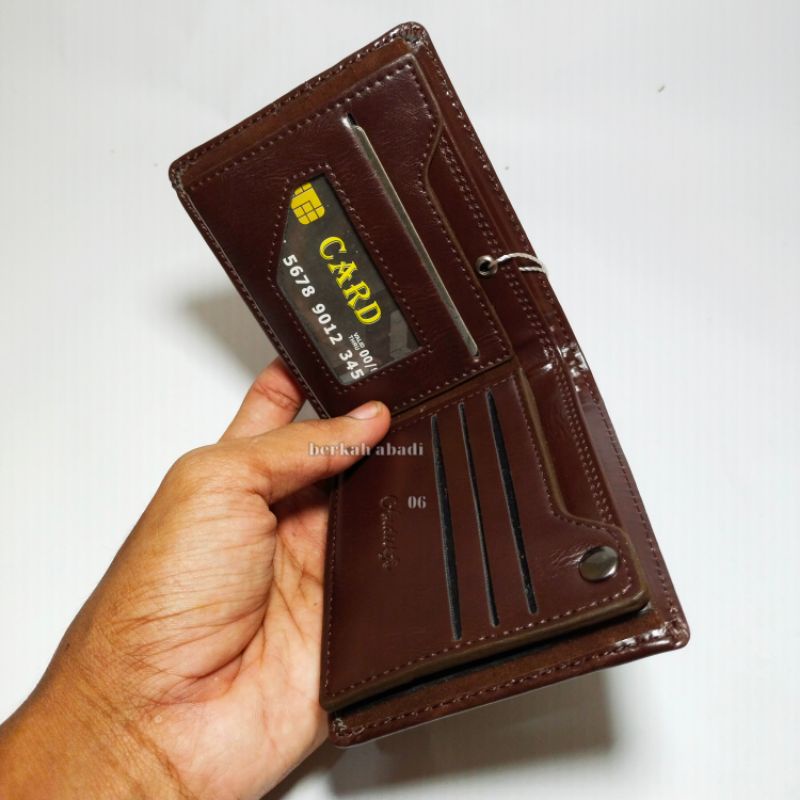 PROMO COD DOMPET PRIA KULIT ASL 100% ORIGINAL/ DOMPET KULIT LEMBUT ASLI GARUT/  Dompet wallet kulit pria Dompet Fashion daily