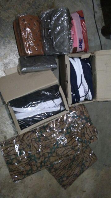 Murah Batik Couple Kemeja Pria Wanita Gamis Batik Maisya Pekalongan