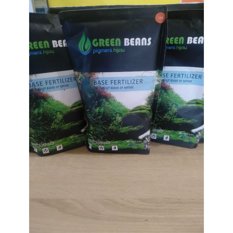 

pupuk dasar green beans pigment hijau