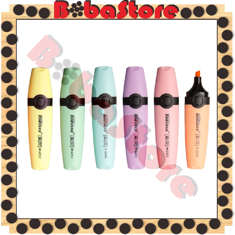 

⭐Bobastore⭐ Highlighter Pastel Highlighter Pen Colour Perlengkapan Sekolah Marker Pen Alat Tulis Penanda Warna S016