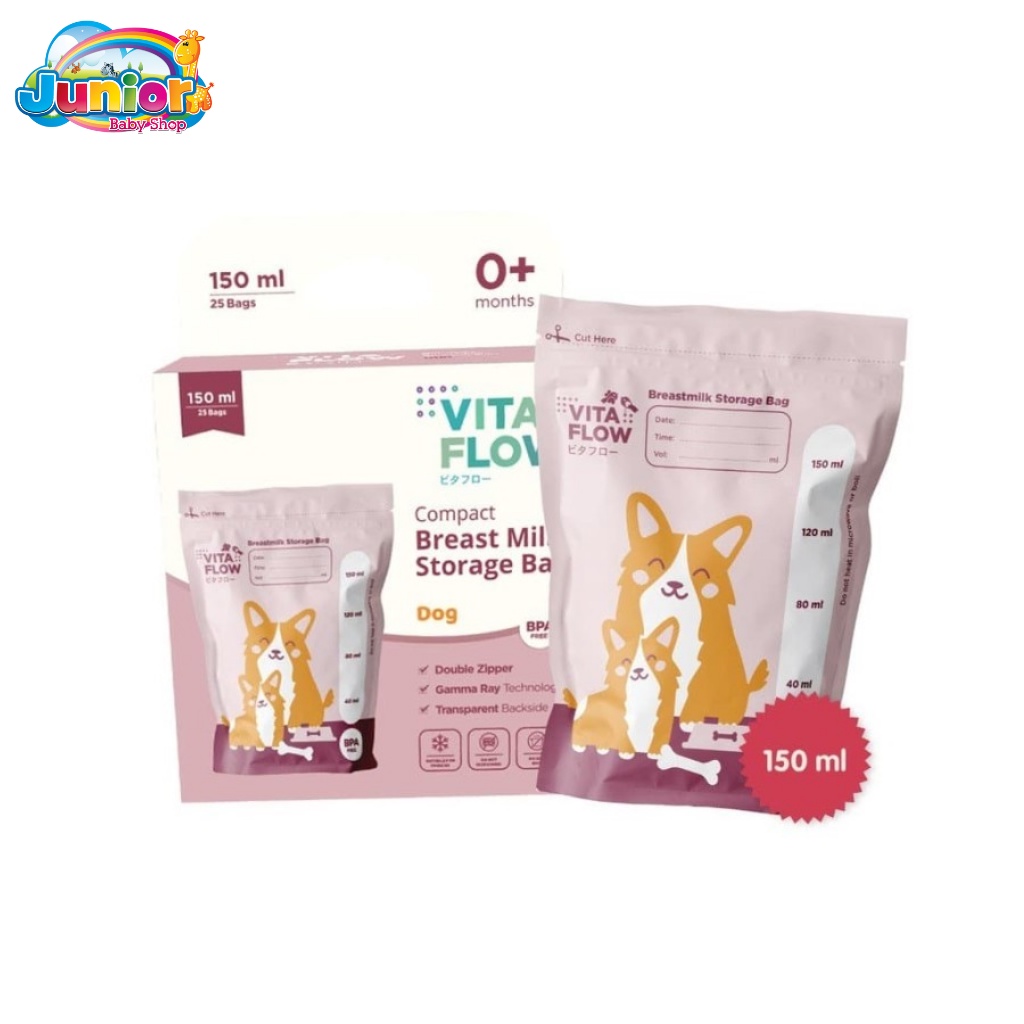 Vitaflow Breastmilk Bag 150ml - Kantong Asi