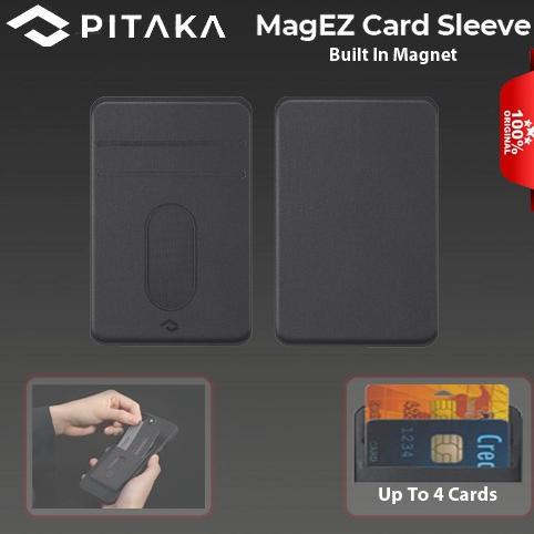 

Office & Stationery | Document Organizer | Pitaka Magnetic Card Holder Magez Card Sleeve (Up To 4 Cards) | Best Seller