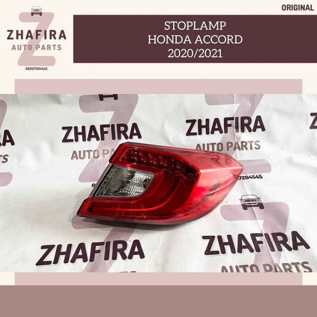 Stoplamp Lampu Belakang Stop Lamp Rem Mundur Mobil Honda Accord 2020 2021 Led Original