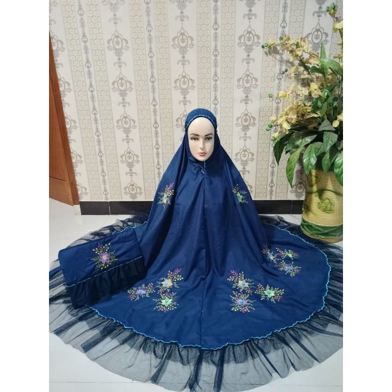 Mukena syahira bordir premium