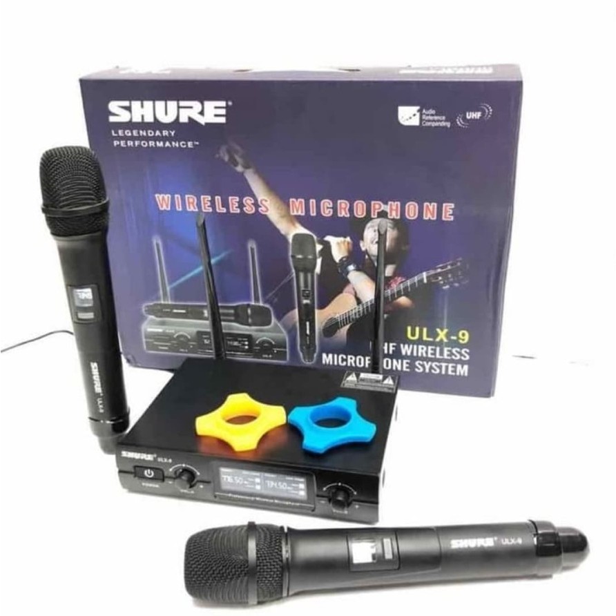 Mic Microphone Mikrofon Wireless Shure ULX9 ULX 9 Handheld + Koper