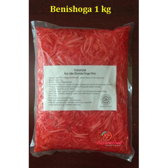 

As470Z Benishoga/Jahe Irisan/Shredded Gari 1 Kg Sazz