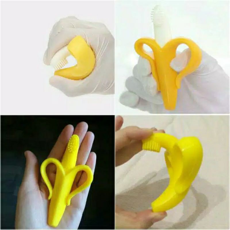 Silicone Silikon Teether rattle gelang Baby GIGITAN BAYI Buah dan Animal Makassar