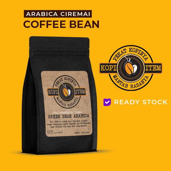 

(BIJI KOPI) GREEN BEAN ARABICA JAVA PREANGER GUNUNG CIREMAI