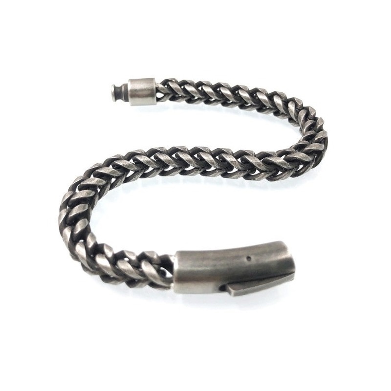 Gelang Rantai Motor Bahan stainless steel 925 titanium steel Gaya retro hip hop Untuk Hadiah