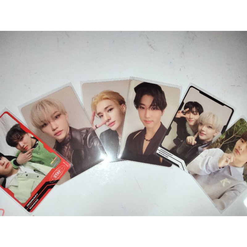 Photocard stray kids official oddinary noeasy hyunjin Han Felix ayen