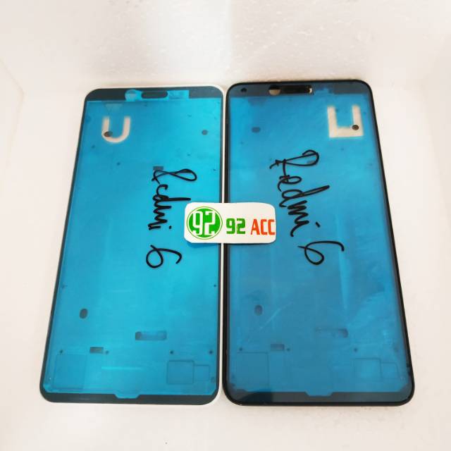 TULANG LCD / FRAME LCD / BEZEL LCD REDMI 6 / REDMI 6A (DUAL SIM)