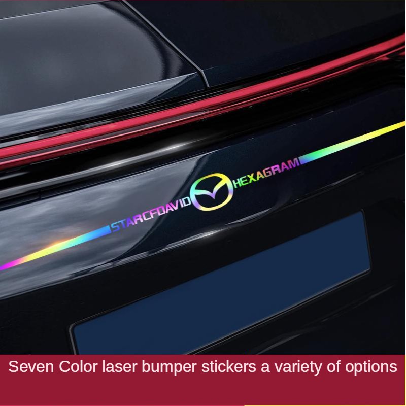 Stiker Laser Karangan Bunga Warna-Warni Untuk Mazda Cx 30 Cx 8 Mazda3 Cx 3 Cx 9 Mazda6 Cx 5 Mazda2