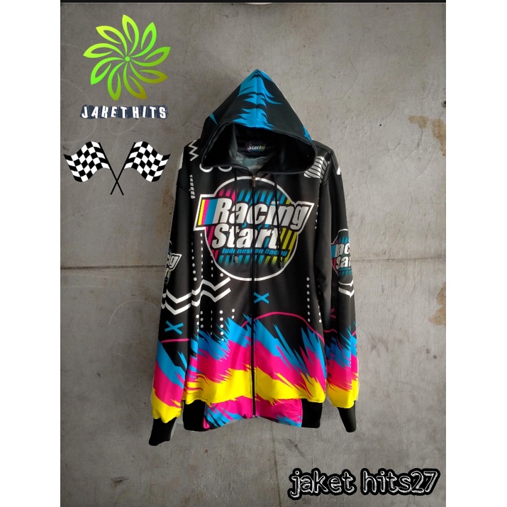 jaket racing/jaket racing full printing/jaket racing hell/jaket racing star/jaket racing flash/jaket racing motor drag