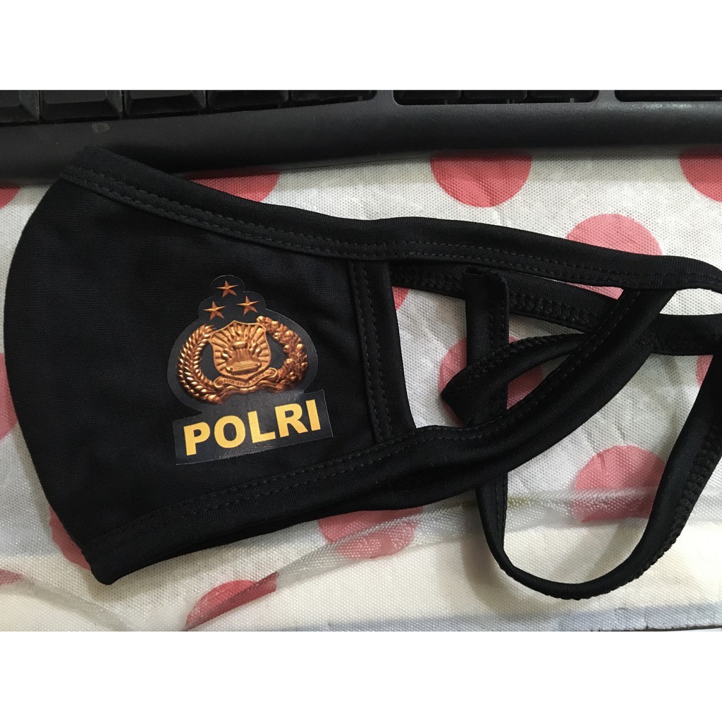 Masker Kain 2 ply Masker Kain TNI POLR-I Masker Kain