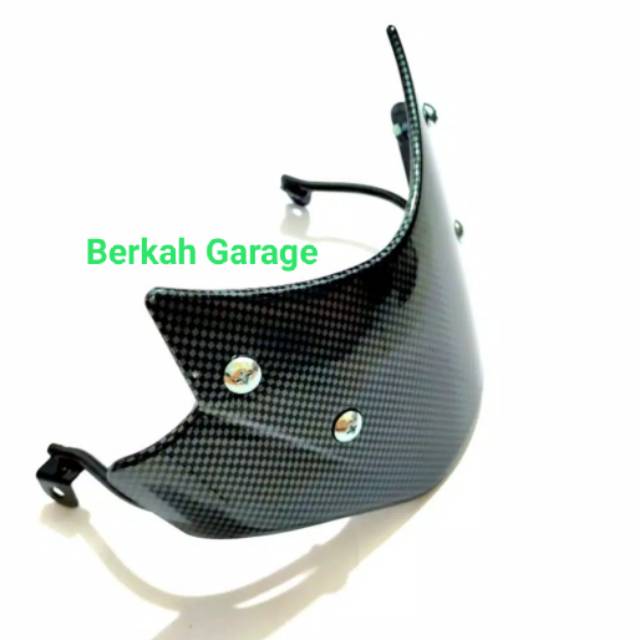 Visor Vixion Lama - Vixion Ke Dua Lampu Oval Kaca Whindshield Plus Breket Vixion